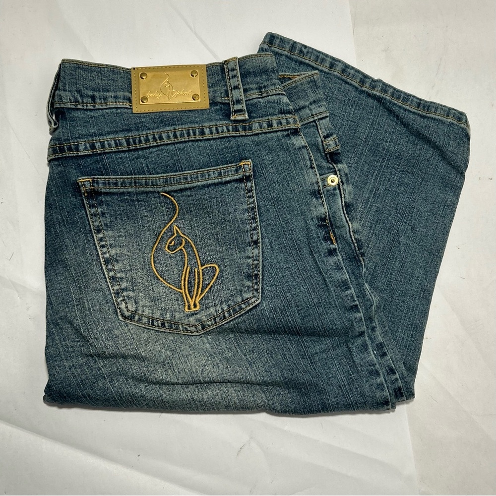 Baby Phat Stretch Jean Shorts size 11 retro 90’s jeans vintage authentic